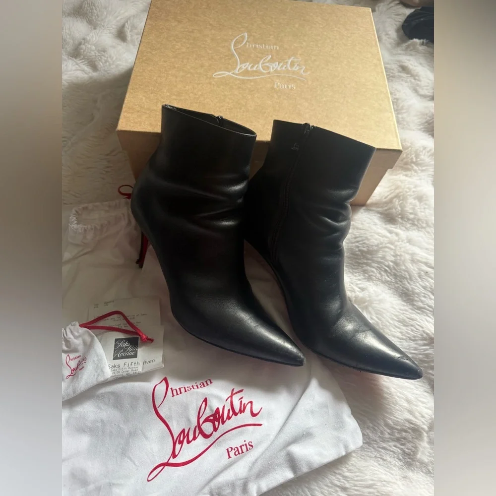 Authentic Christian Louboutin So Kate Booties - Picture 2 of 8